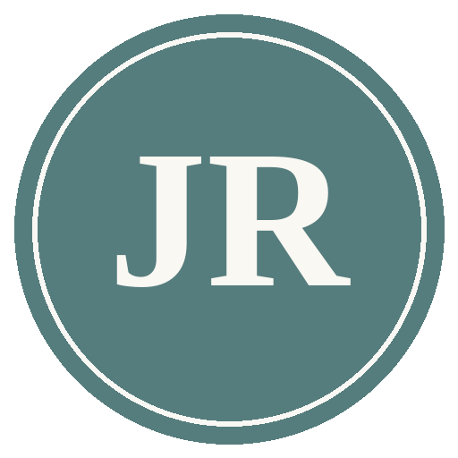 JR monogram for J. Rowan