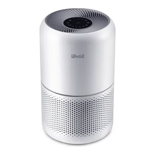 Levoit Core 300-P air purifier, white cylinder with top vent and touch controls